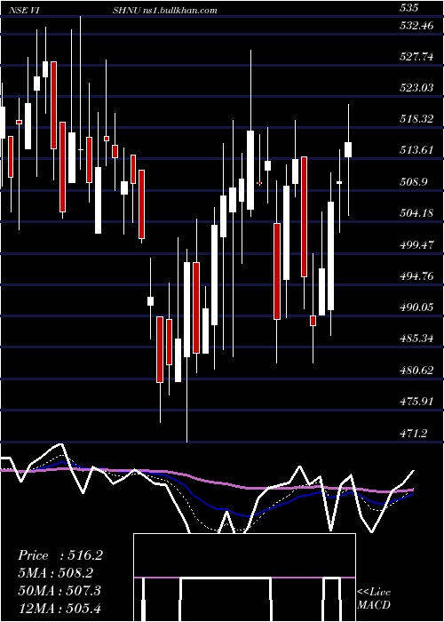  Daily chart VishnuChemicals