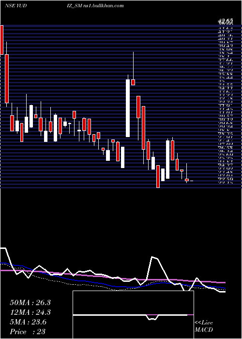  weekly chart YudizSolutions
