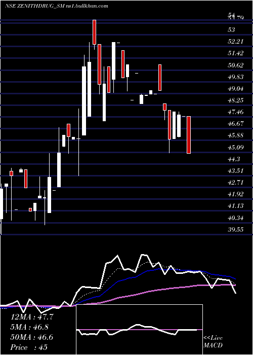  Daily chart ZenithDrugs