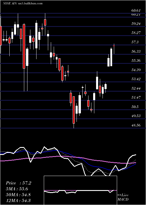  Daily chart AlbanyInternational