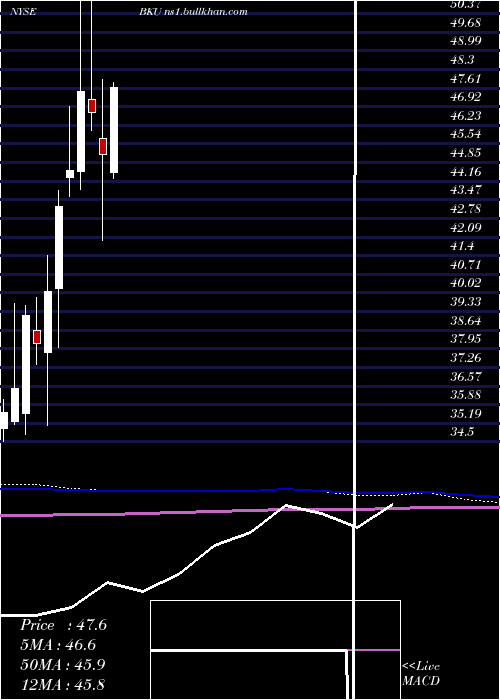 monthly chart BankunitedInc
