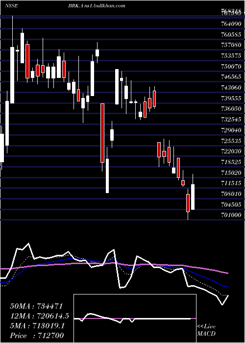  Daily chart BerkshireHathaway