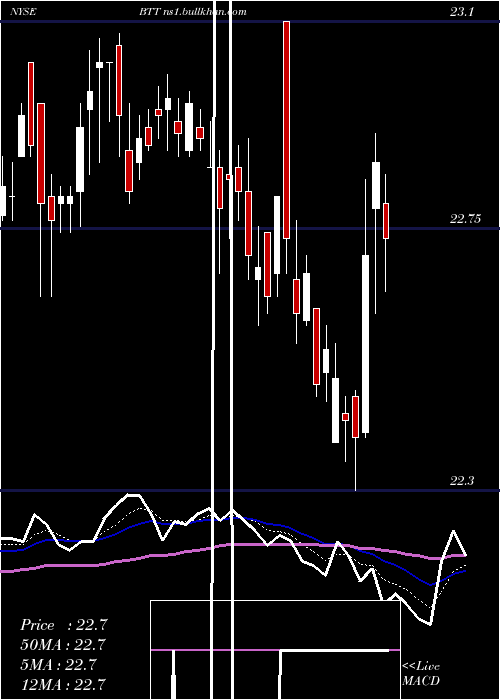  Daily chart BlackrockMunicipal