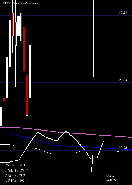  monthly chart CitigroupCapital