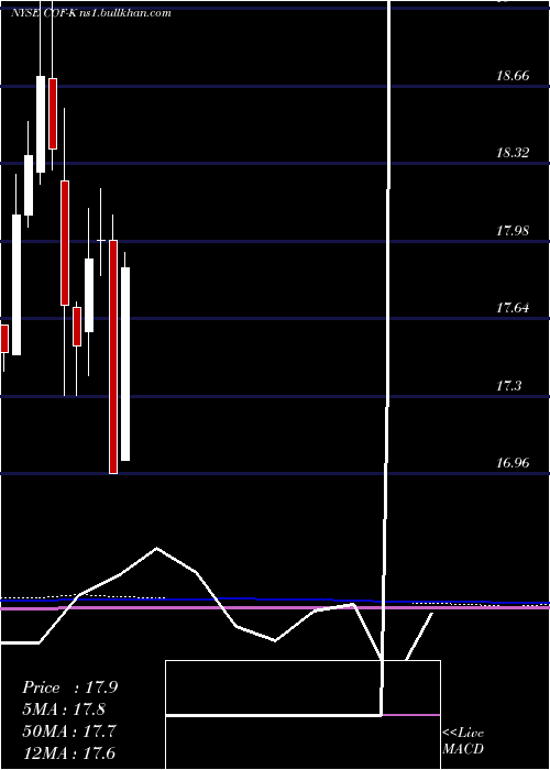  monthly chart CapitalOne