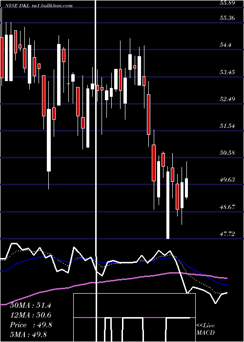  Daily chart DelekLogistics