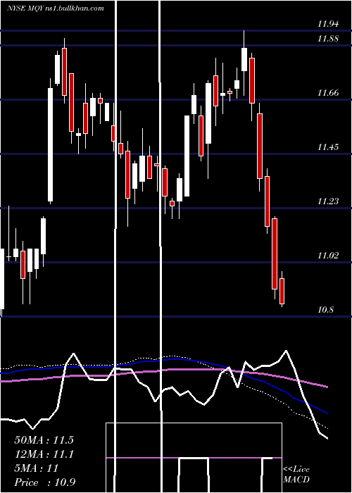  weekly chart BlackrockMuniyield