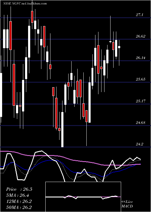  Daily chart NaturalGrocers