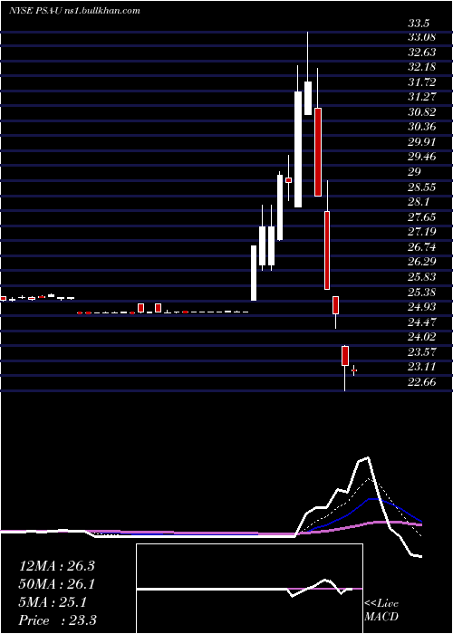  Daily chart PublicStorage