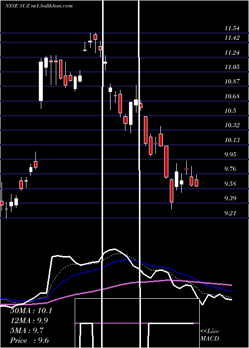  Daily chart SuzanoPapel