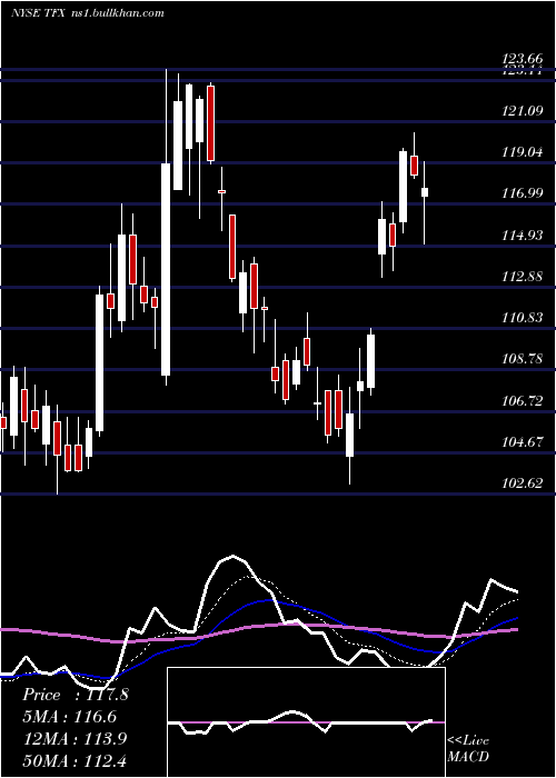  Daily chart TeleflexIncorporated