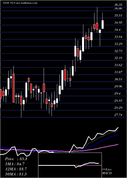  Daily chart TransportadoraDe