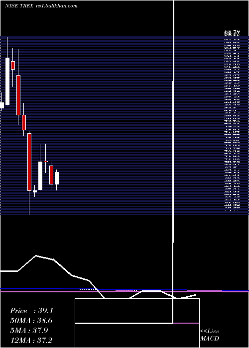  monthly chart TrexCompany