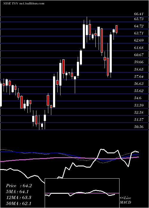  weekly chart TysonFoods
