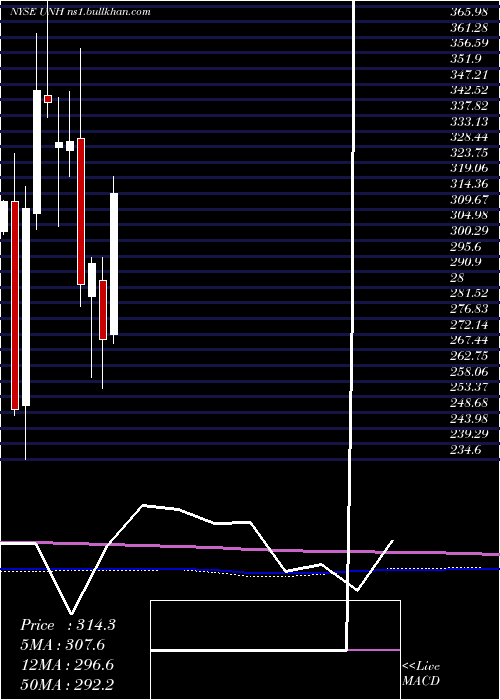  monthly chart UnitedhealthGroup