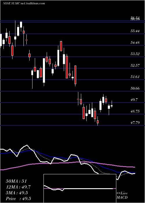  Daily chart YumChina