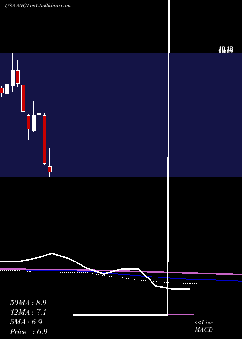  monthly chart AngiHomeservices
