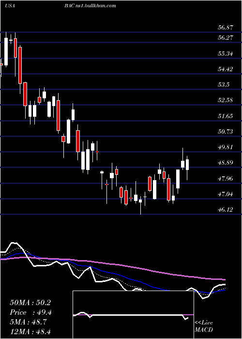  Daily chart BankAmerica