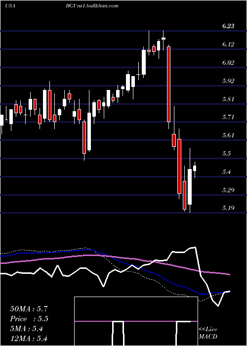  weekly chart BlackrockInternational