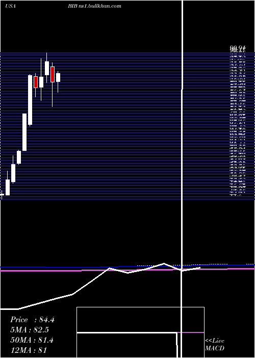  monthly chart ProsharesUltra