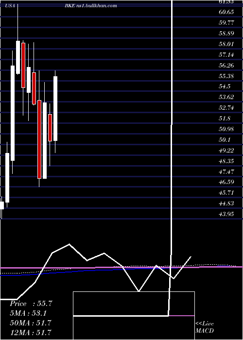  monthly chart BuckleInc
