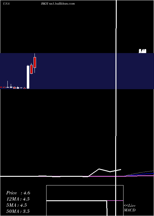  monthly chart BioKey