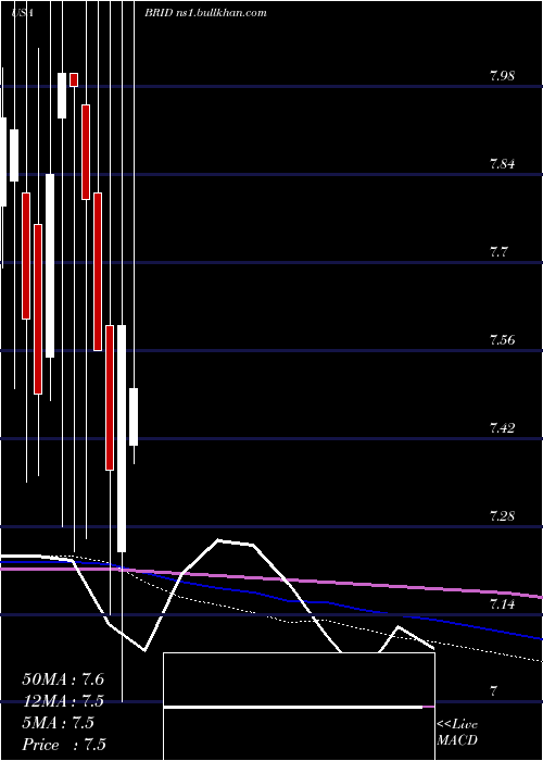  monthly chart BridgfordFoods