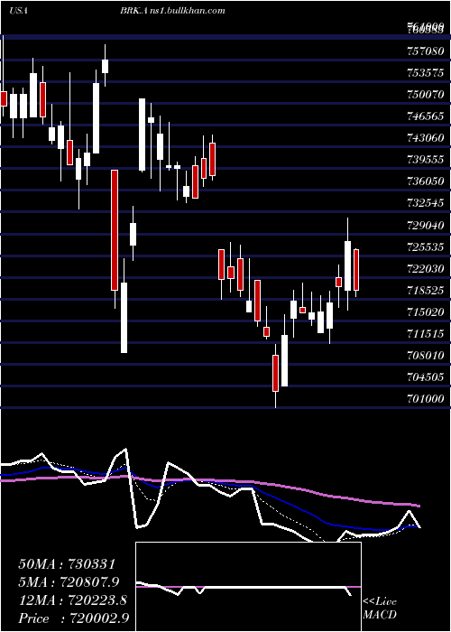  Daily chart BerkshireHathaway
