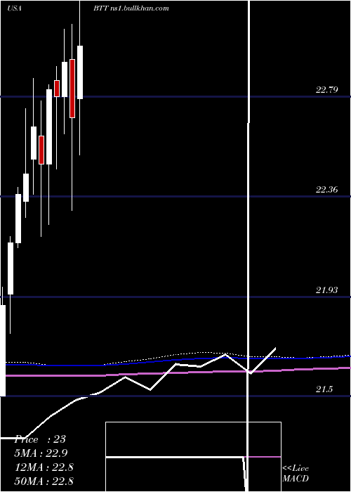  monthly chart BlackrockMunicipal