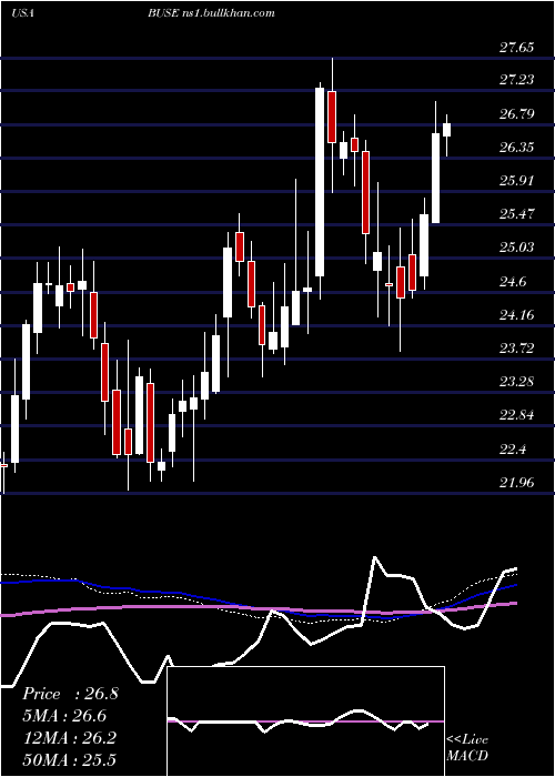  weekly chart FirstBusey