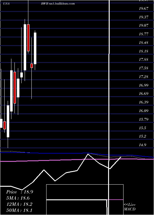  monthly chart BridgewaterBancshares