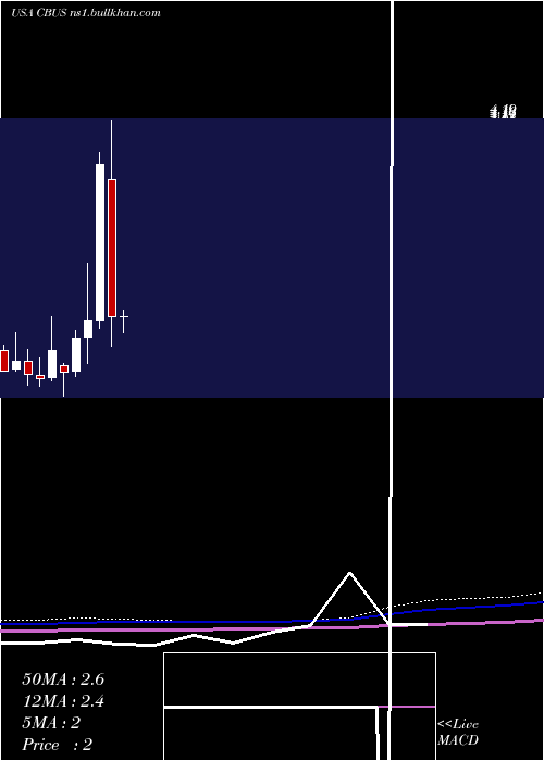  monthly chart CibusCorp