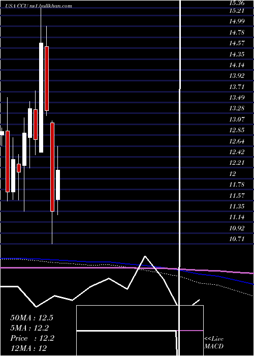  monthly chart CompaniaCervecerias