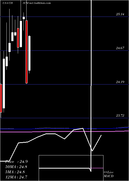  monthly chart ChsInc