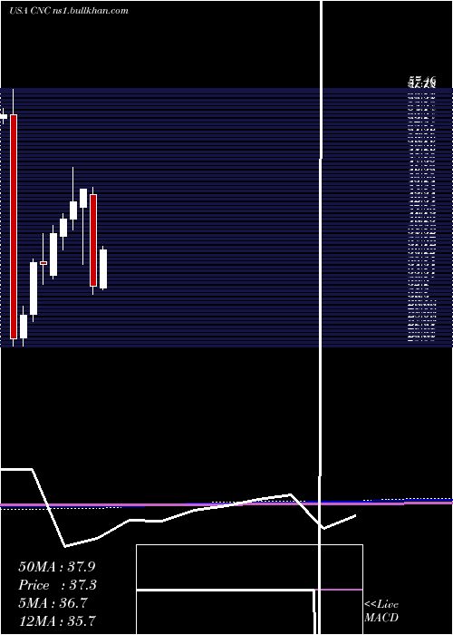  monthly chart CenteneCorporation