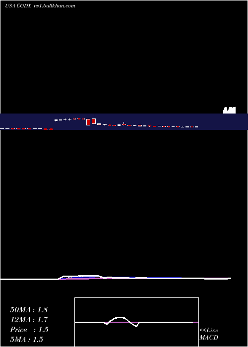  Daily chart CoDiagnostics