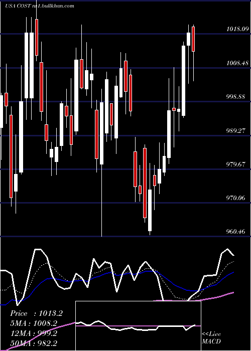  Daily chart CostcoWholesale