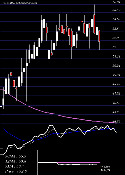  Daily chart CorvelCorp