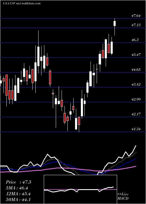  Daily chart CarriageServices