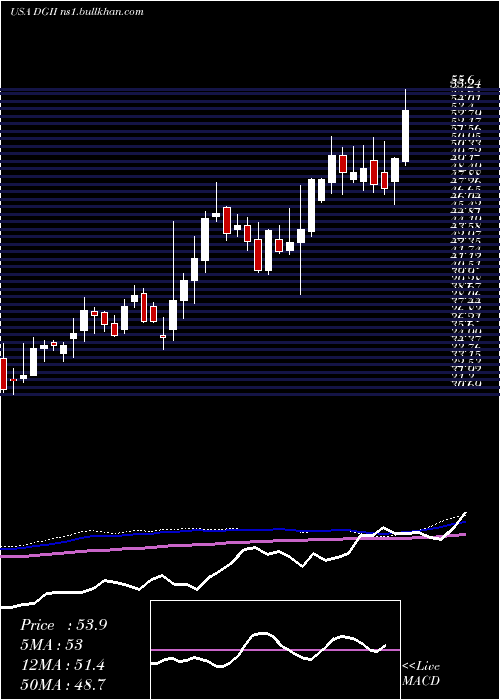  weekly chart DigiInternational