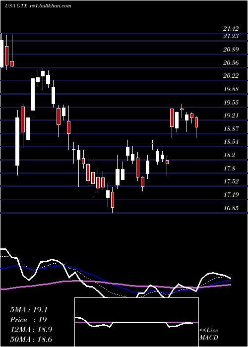  Daily chart GarrettMotion
