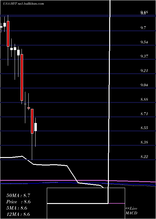 monthly chart BlackrockCorporate