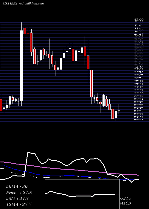  weekly chart IbexHoldings