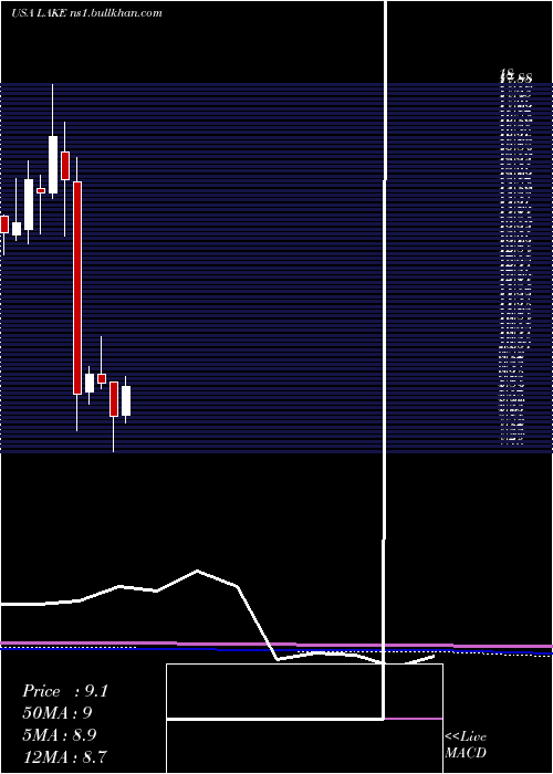  monthly chart LakelandIndustries