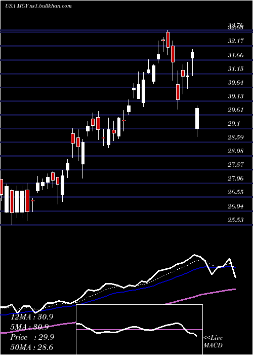  Daily chart MagnoliaOil
