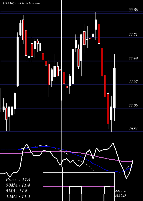  weekly chart BlackrockMuniyield