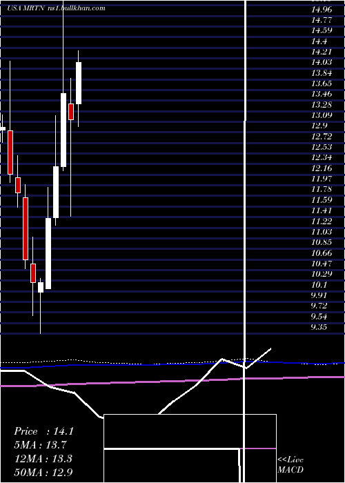 monthly chart MartenTransport
