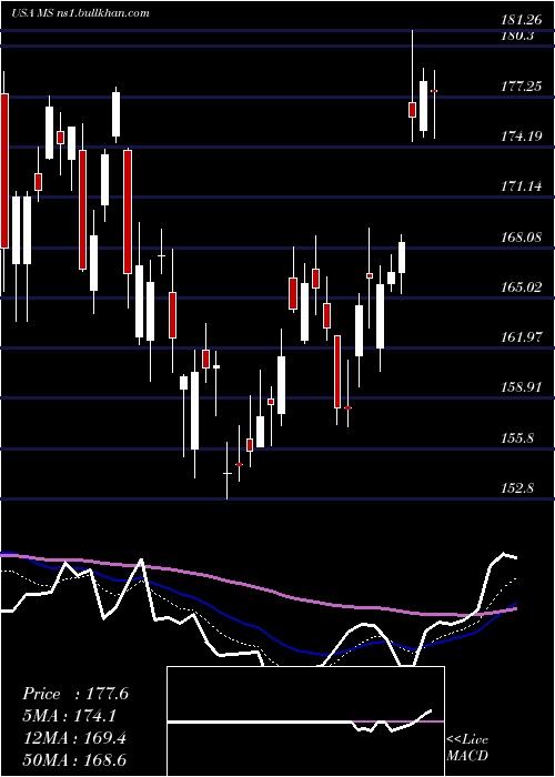  Daily chart MorganStanley