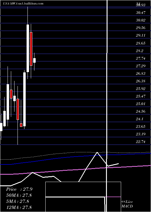  monthly chart MuellerWater