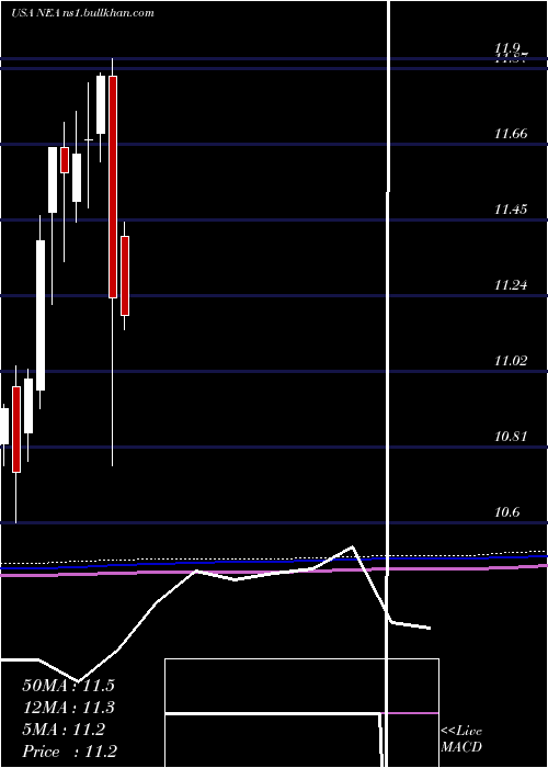  monthly chart NuveenAmt